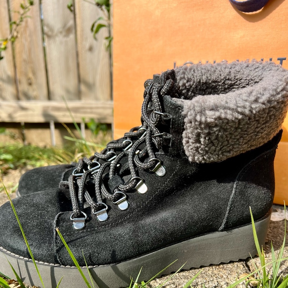 Sam Edelman Ugg Style Shearling Boot Booties Hiki… - image 3